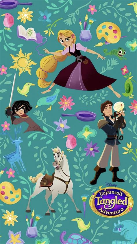 Rapunzel S Tangled Andventure Wallpaper Fondo De Pantalla Enredados