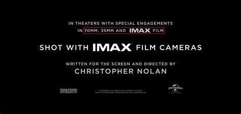 Oppenheimer Et Films 70 Mm Imax Superpanavision R Imax