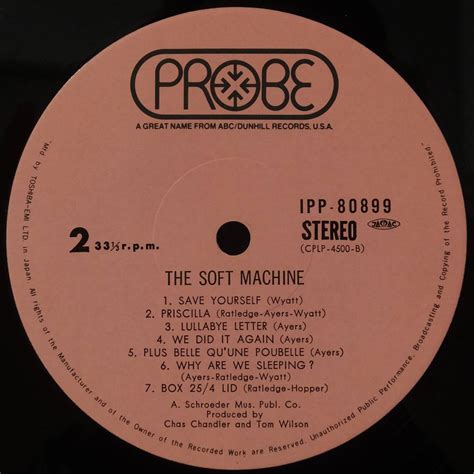 Yahooオークション 帯付 Lpレコード The Soft Machine ソフト・マシ