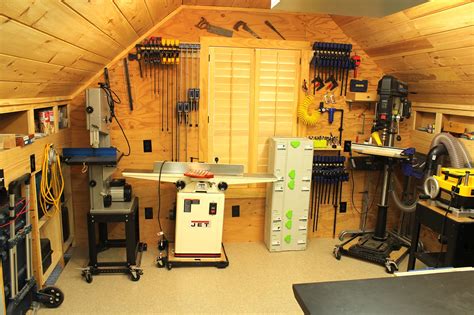 Woodshop Workshop 2nd Floor Of Garage