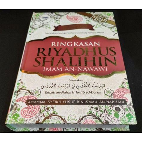 Kitab Ringkasan Riyadhus Shalihin Imam An Nawawi Edisi Kemas Kini