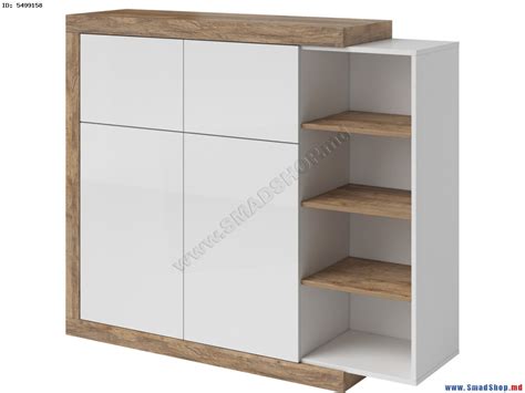 Tumba Helvetia Sintra D Kl Samdal Oak White Gloss