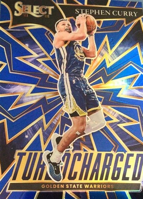 Stephen Curry Select Turbocharged Blue Price Guide Sports