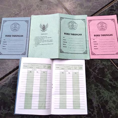 Jual Buku Tabungan Sekolah Koperasi Isi 100 Pcs Shopee Indonesia