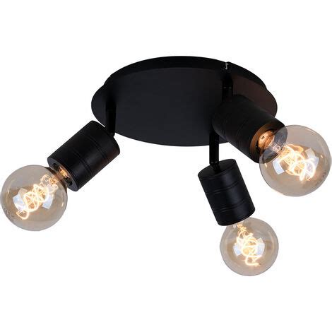 Plafonnier Spot De Plafond Lampes Orientable Luminaire De Salon Noir