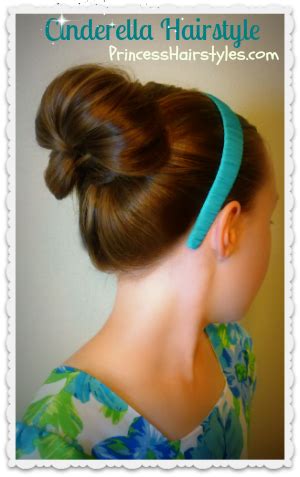 Cinderella Hairstyle, Princess Hairstyles - Hairstyles For Girls - Princess Hairstyles