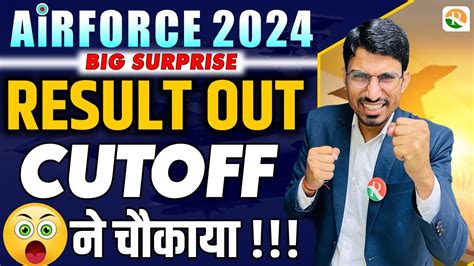 Airforce 1 2024 Result Out Air Force Cut Off 2024 Airforce Agniveer