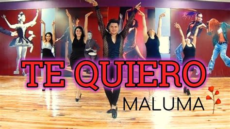 Te Quiero Maluma Zumba Salsa Choreography Dance Video