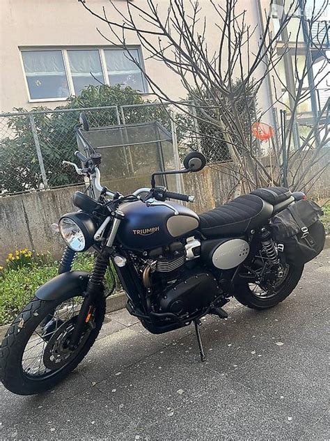 Triumph Street Scrambler Naked Bike zu verkaufen im Kanton Zürich