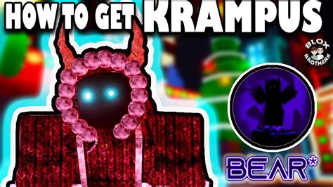 HOW TO GET KRAMPUS What Is Krampus Bringing BADGE BEAR XMAS 2022