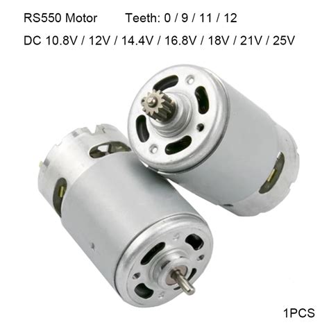 Rs Motor Teeth Dc V V V V