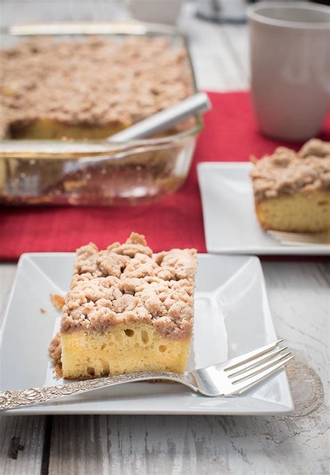 Easy Coffee Cake Recipe Easy Tasty And Freezable