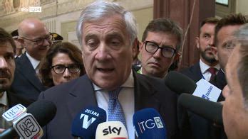 Israele Tajani Lavoriamo Perch Non Si Allarghi Conflitto Video Sky