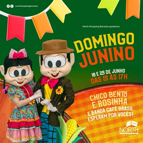 Domingo Junino traz diversão para toda família no North Shopping