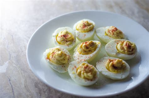 Healthy Deviled Eggs Keto Paleo The Harvest Skillet