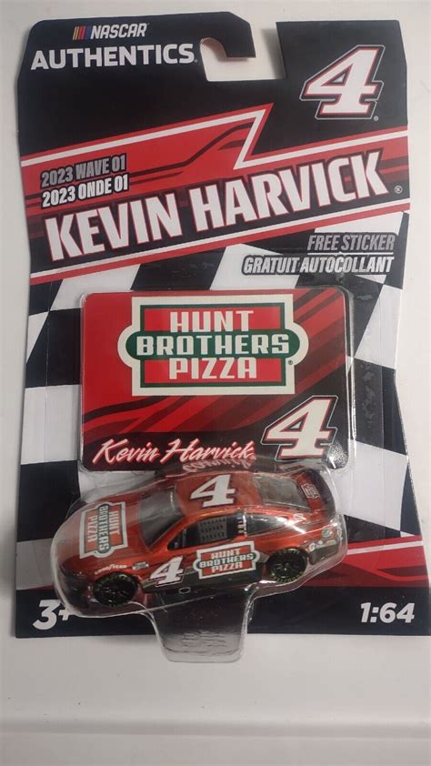 NASCAR Authentics Kevin Harvick 4 Hunt Brothers Pizza Liquid Color