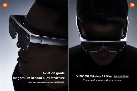 Xiaomi Wireless Ar Glass Discovery Edition Smart Glasses Unveiled At