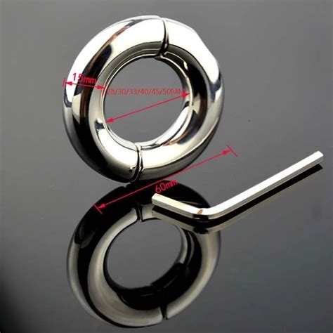 Metal Male Cockring Clamp Chastity Cage Adult Sex Toys Screw Penis Ring