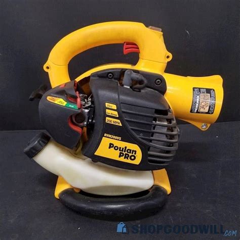 Poulan Pro Leaf Blower Bvm200vs