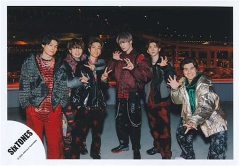 Official Photo Johnny S Idol SixTONES SixTONES Gather 6 People