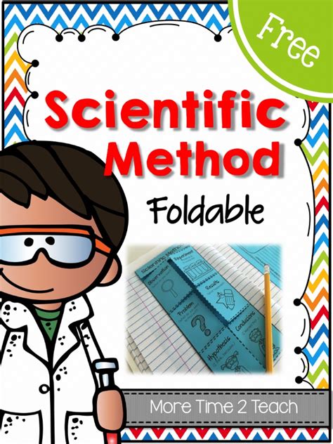 Scientific Method Foldable Freebie Pdf Experiment Scientific Method