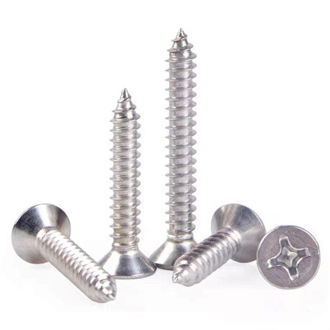 China Europe Style For Furniture Screws Cross Recessed Countersunk