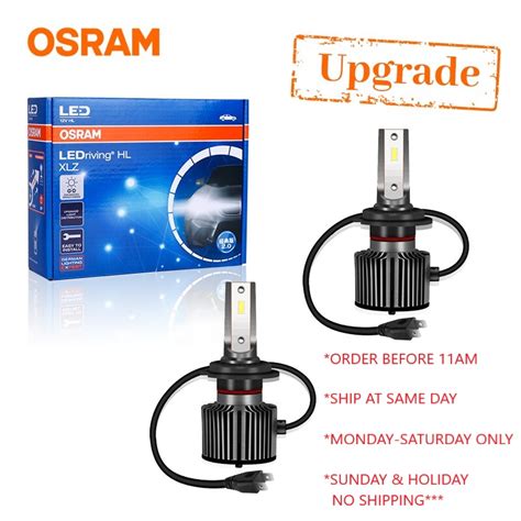 OSRAM XLZ Classic LED H1 H4 H7 H8 H11 H16 HB3 HB4 HIR2 6000K Car Auto