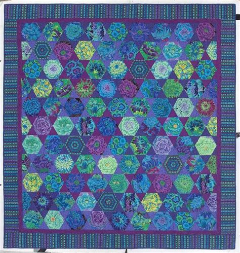 Home Kaffe Fassett Studio Hexagon Quilt Kaffe Fassett Quilts