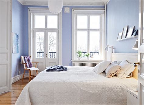 Light blue bedroom