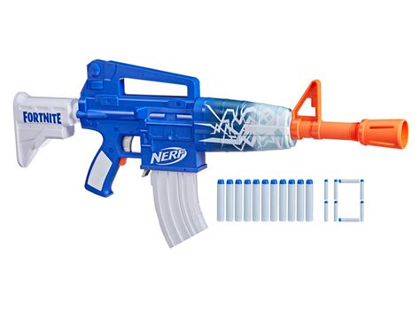 Ripley Lanzador Nerf Fortnite Blue Shock