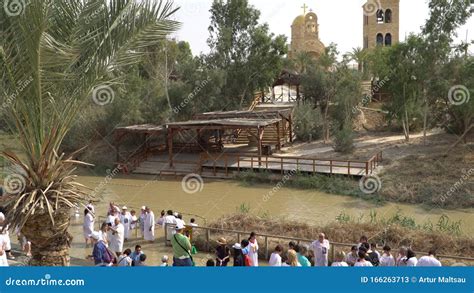 Jordan River Israel November 2019 Yardenit Baptismal Site