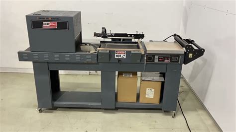 Heatseal L Bar Sealer Shrink Wrapper Model Hs With Integrated Heat