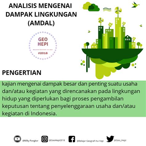 Analisis Dampak Lingkungan Amdal Geohepi