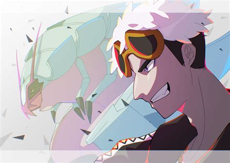 Guzma And Golisopod Pokemon And More Drawn By Sekiro Skrn