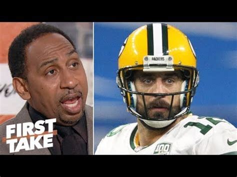 First Take Stephen A Aaron Rodgers Performance Proved He S Still In