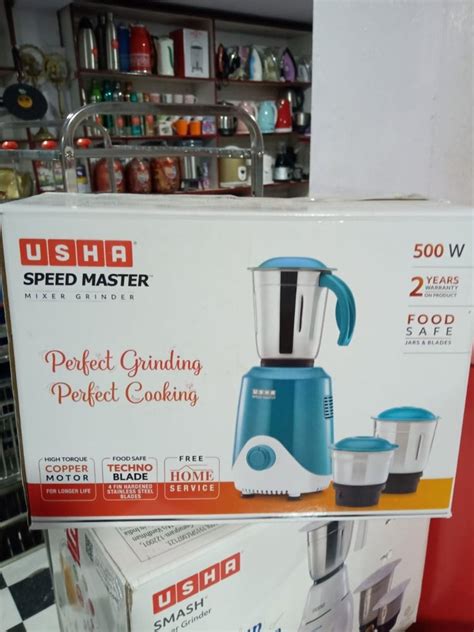 Usha Mixer Grinder For Wet Dry Grinding 501 W 750 W At Rs 1900 In