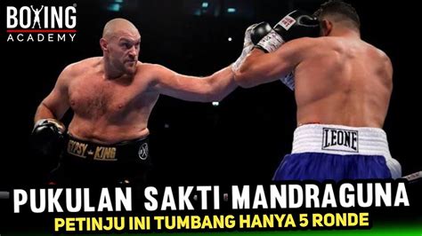 Hasil Tinju Dunia Pukulan Sakti Mandraguna Tyson Fury Vs Seferi