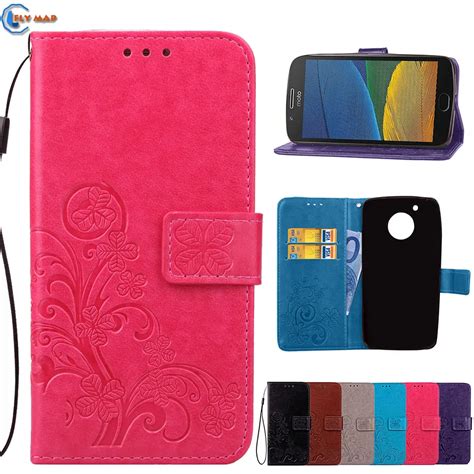 Flip Case For Motorola Moto G5 Cedric Xt1672 Xt1676 Wallet Box Phone Pu