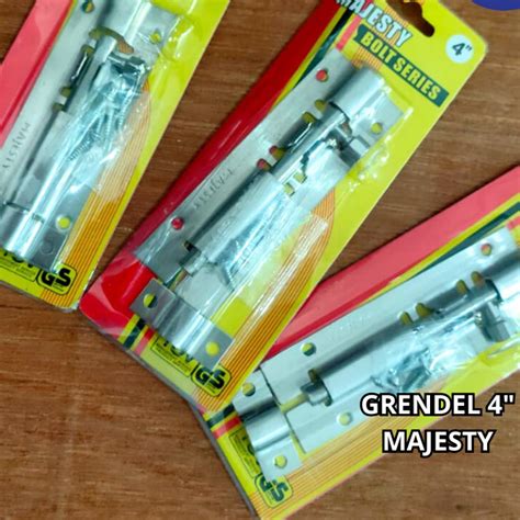 Jual GRENDEL SELOT PINTU STAINLESS MEREK MAJESTY 4 Shopee Indonesia