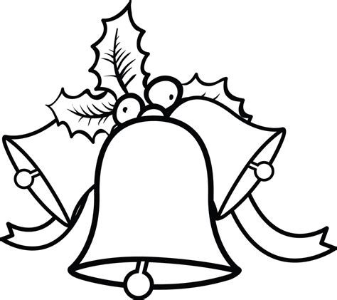 Free Printable Christmas Bells Coloring Page For Kids 1 Supplyme