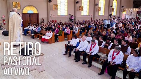 Retiro Pastoral Santa Missa Frei Gilson e Irmã Zélia Live Ao vivo