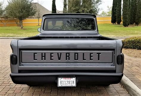 CUSTOM 1965 CHEVY SHORT BED PICK UP TRUCK BAGGED Classic Chevrolet C