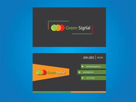 Entry 30 By Iamplexus For Urgent Business Card Design For Green