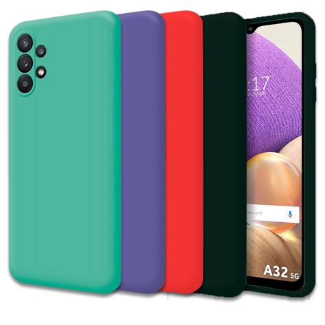 Estuche Silicone Case Samsung A32 Celularfin