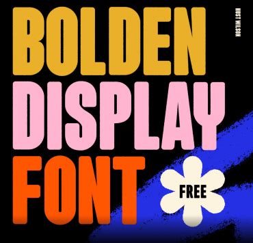 Hanson Bold Font – Free - DesignXplorer