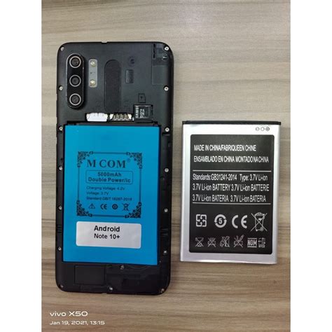 Jual Battery Batre Baterai Double Power Mcom Android Note 10 10 Plus