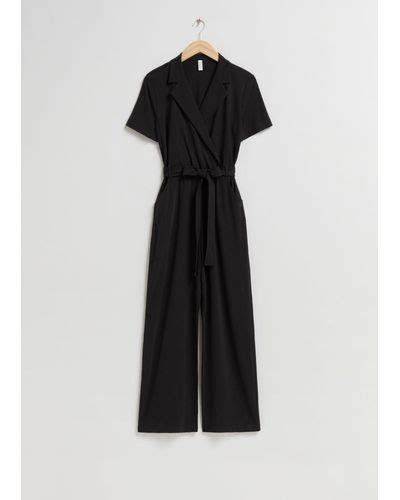 Black Other Stories Jumpsuits And Rompers For Women Lyst