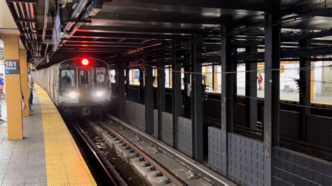 MTA Special R179 Rerouted C Train Southbound Via D Line At 161