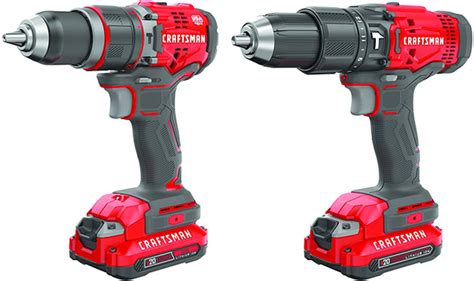 First Thoughts On The New Craftsman V20 Cordless Drills And Drivers