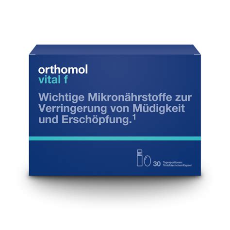 orthomol vital f Trinkampullen 30 Stück online kaufen